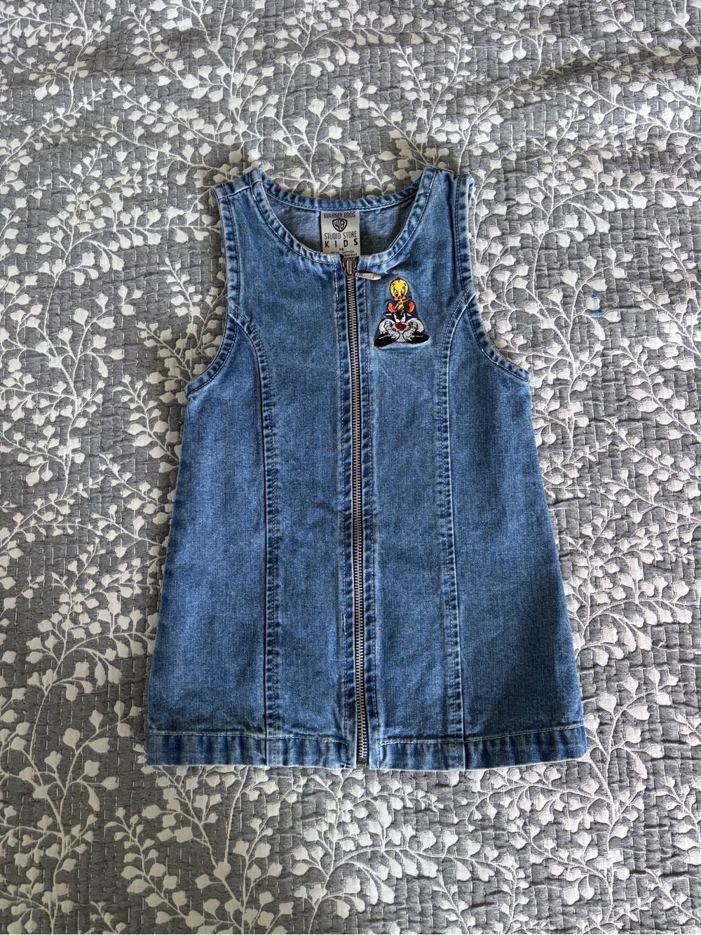 Warner Bros. Tweety and Sylvester denim dress - XS